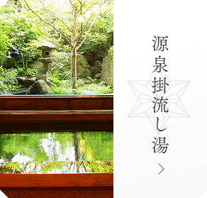 源泉掛流し湯