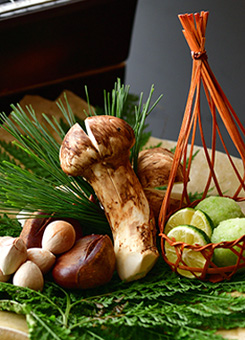 焼き松茸