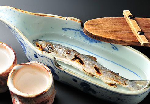 鮎・岩魚の骨酒